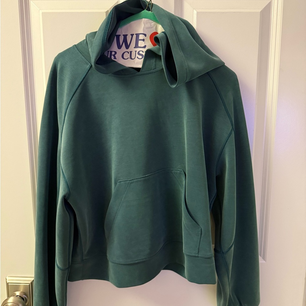 Lululemon Green Hoodie with Front Pocket